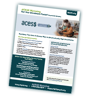 ACES$ Express Enrollment Flyer Cover