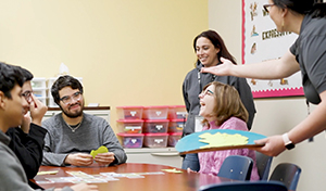 TSC Students laughing in the classroom