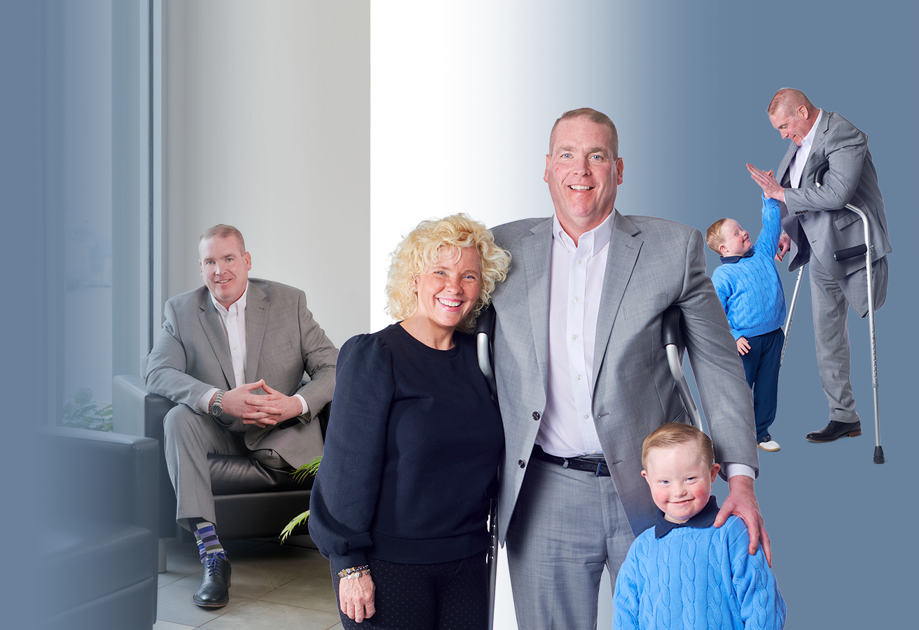 ACES$ Alabama caregiver hugging a teen boy with developmental disabilities