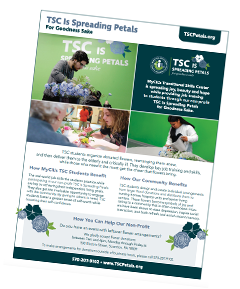 TSC Is Spreading Petals Flyer